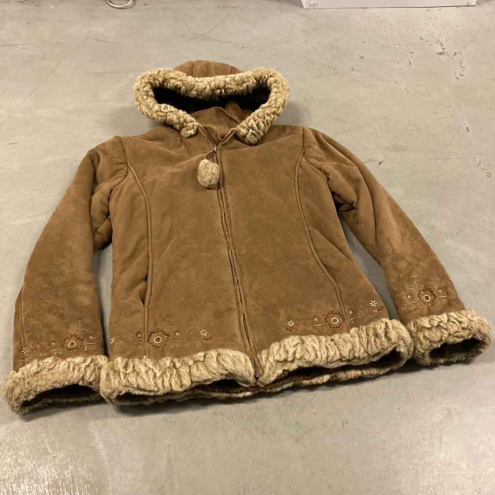 Y2K afghan zip up jacket